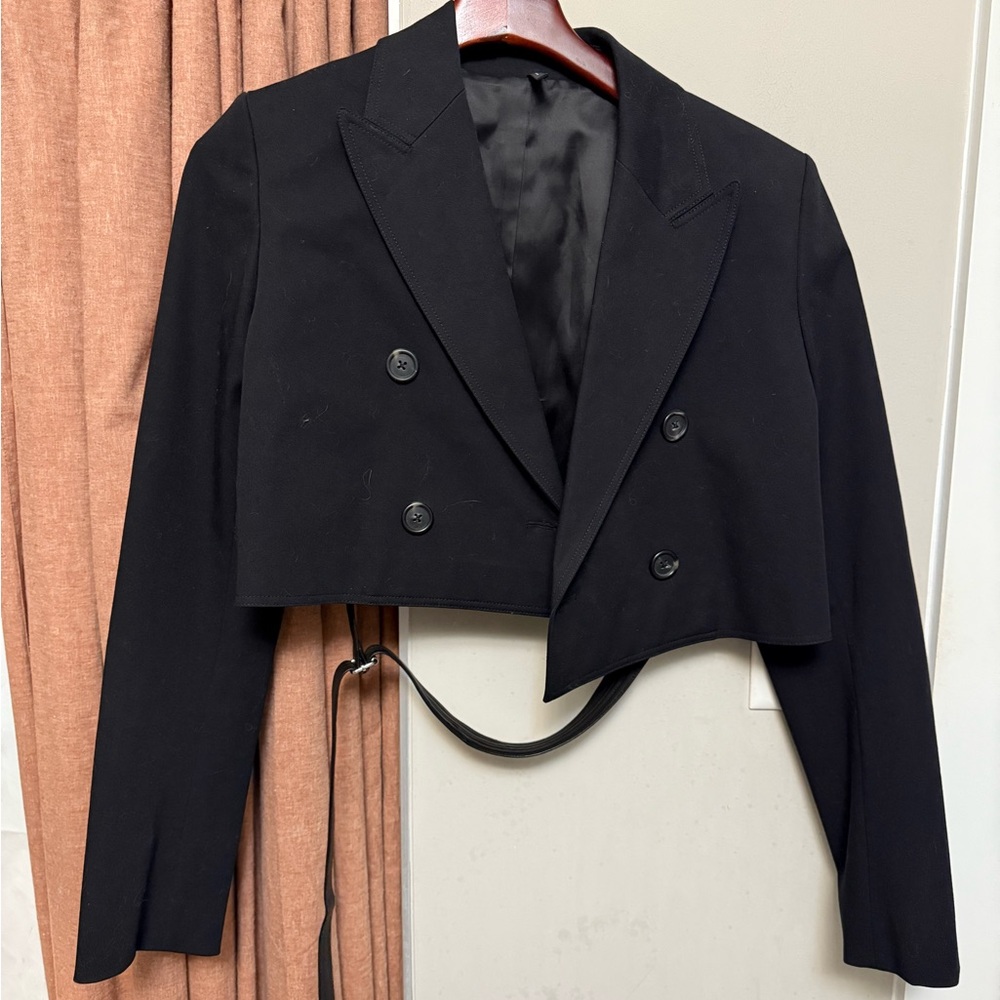 Cropped helmut lang blazer